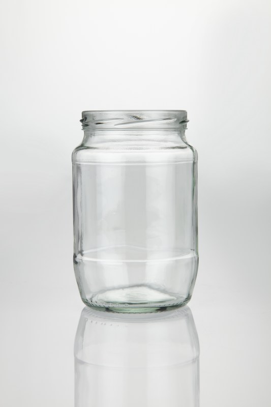Picture of Glass Jam Jar Medium 14cm